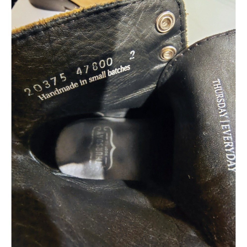 Thursday Boot Company Captain Men's Sz 8.5 Leather Rugged Resilient Lace-up Boot - Picture 11 of 14